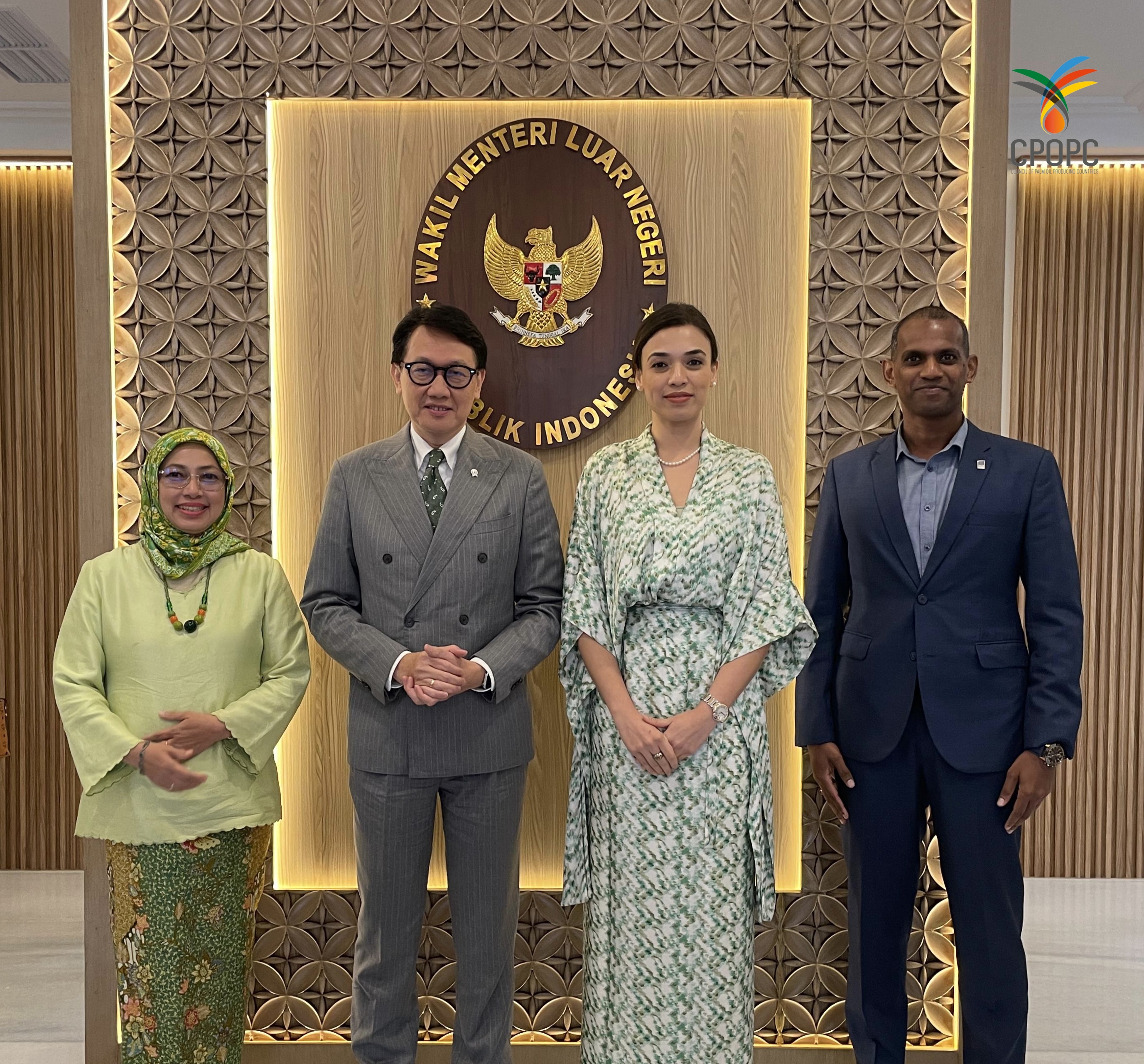 CPOPC Courtesy Call with Indonesia Ministers and Palm Oil Stakeholder In Indonesia CPOPC.net